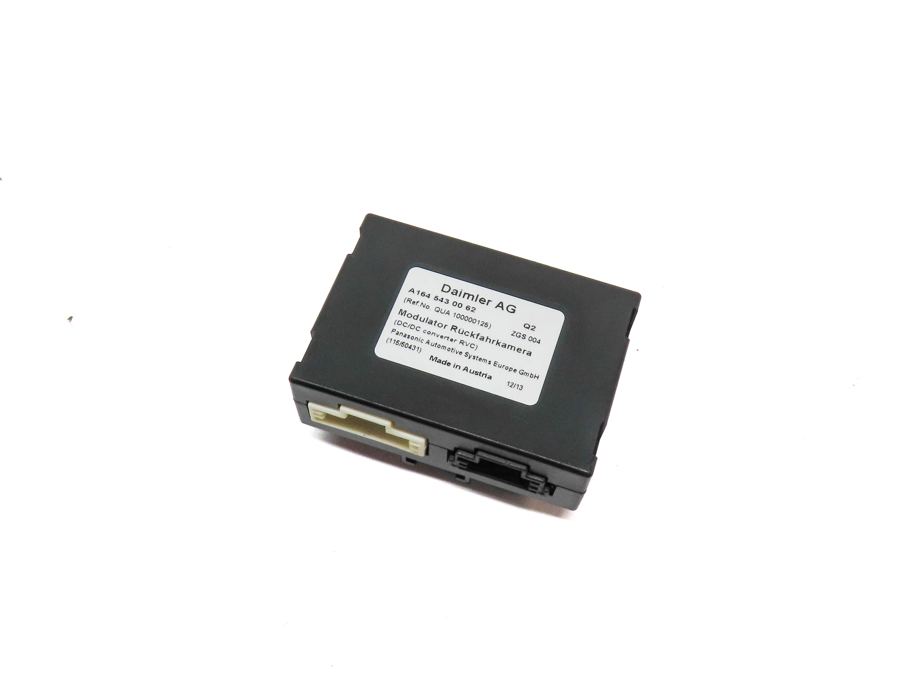 2013 MERCEDES S550 (W221) REARVIEW REAR VIEW CAMERA CONTROL MODULE — exact item pictured